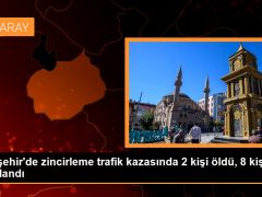 Zincirleme trafik kazasında 2 kişi hayatını kaybetti, 8 kişi yaralandı.